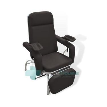 Imagem de Poltrona Hospitalar Coleta Reclinável - COMFORT - SaúdeMóveis, PT - Pr