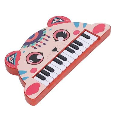 Imagem de Piano Eletrônico Infantil, Design de Desenho Animado Educacional Piano Teclado Portátil Infantil para Iniciante (órgão eletrônico)