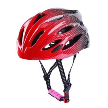 Imagem de menolana Capacete de bicicleta infantil com revestimentos removíveis Capacete de ciclismo de skate para jovens crianças scooter Blance Bike Youth Cycling, Vermelho