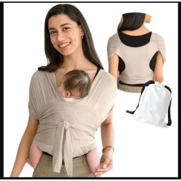 Imagem de Wrap Bebê Passeio Confortável E De Fácil Uso Menino Menina - oem, 1-PE