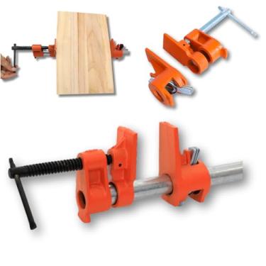 Imagem de Grampo Tubular para Marcenaria Sargento, 3/4 Polegadas, Ferro Fundido