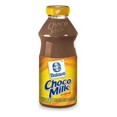 Imagem de Kit c/ 4 Bebida Lactea Uht Choco Milk Garrafa Batavo 200ml