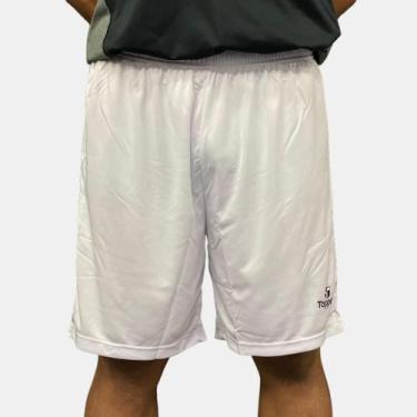 Imagem de Calção Topper Classic New Masculina, Branco, G, Masculino