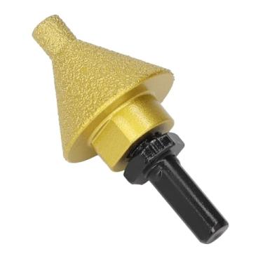 Imagem de Broca Escareadora de Diamante, Broca de Aparamento para Ampliação de Furo, Compatível Com Rebarbadora M10, Longa Vida útil, Tamanho de Grão 50, para Mármore, Quartzo, Azulejo