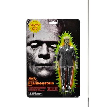 Imagem de Universal Monsters – Boneco em escala de 18 cm – Retrô (brilha no escuro) Frankenstein