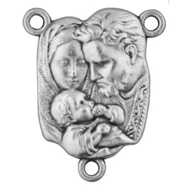 Imagem de Centros de Rosário Católicos Tradicionais - Pacote com 3 (Sagrada Família)