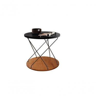 Imagem de Mesa De Centro Trançada Larflex Preto,Preto