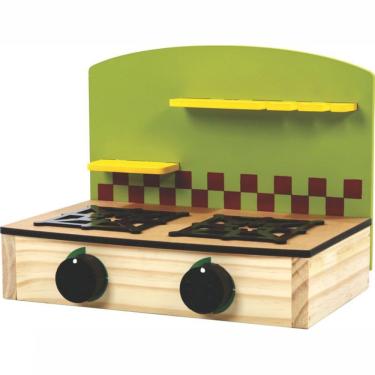 Imagem de Brincando De Comidinhas - Cooktop - Madeira - 598 - New Art