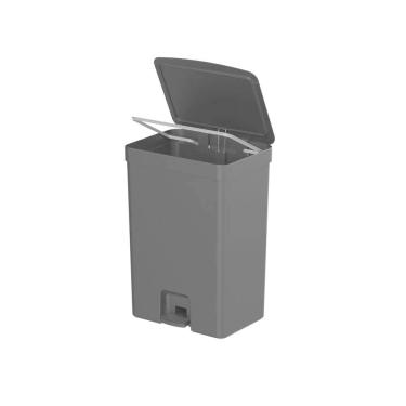 Imagem de Lixeira Com Pedal Trium Ou 30 Litros Cor:preto