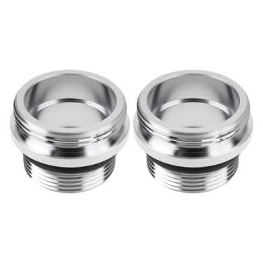 Imagem de Be In Your Mind Adaptador externo de torneira de rosca externa M18,5 para M22 de 2 peças, adaptador de purificador de água de cobre adequado para pia de banheiro e cozinha