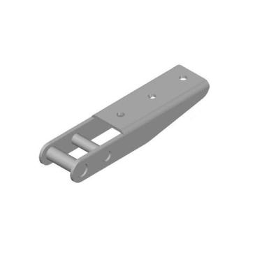 Imagem de Dobradiça Da Tampa Lateral Randon Antiga 209mm Carreta - Fado Implemen