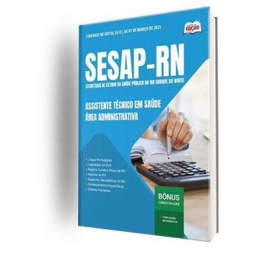Imagem de Apostila Sesap Rn 2025 Assistente Técnico Em Saúde Área: - Apostilas O