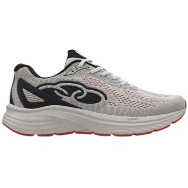 Imagem de Tênis Olympikus Challenger 5 Masculino Branco/Vermelho, Branco, 44