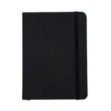 Imagem de Bloco Pautado G Emborrachado Tipo Caderneta 96 Folhas - oem, Azul