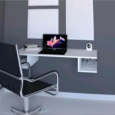 Imagem de Mesa suspensa para laptop, estudo, trabalho, quarto, escritório doméstico