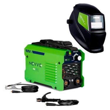 Imagem de Máquina Inversora De Solda Fix1350 220v 105a Mma Tig + Máscara de Solda Com Escurecimento Automático MSN1200 NEVVO