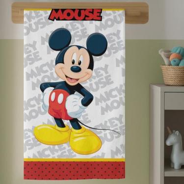 Imagem de Toalha Banho Infantil Estampada Ratinho Mágico Personagem Animado Algo