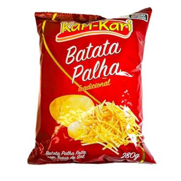 Imagem de Batata Palha 280G tradicional Crocante com sal Kari-Kari