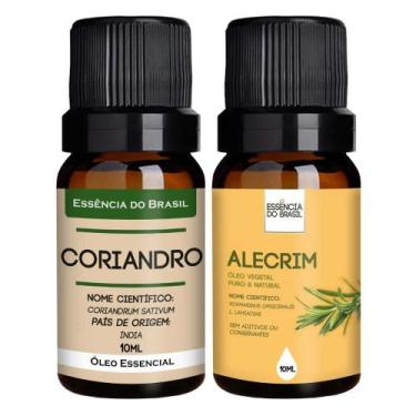 Imagem de Óleo Essencial De Coriandro + Óleo Vegetal De Alecrim 10Ml - Essência 