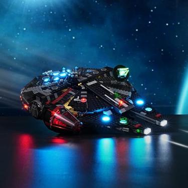 Imagem de BRIKSMAX 2.0 Light Kit for Lego The Dark Falcon -Innovative Led Lighting Compatible with Lego Star Wars 75389 - Not Included Lego Set
