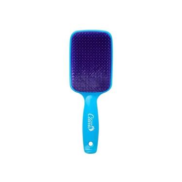 Imagem de Escova De Cabelo Flex Color Com Cerdas Flexíveis Azul e Roxa - SANTA C