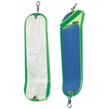 Imagem de Pro-Troll Fishing Products Pisca-pisca de 4 barbatanas ProChip com Echip (branco brilhante, 10 cm)