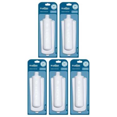 Imagem de Kit 5 Refil Original Filtro Latina P355 Purificador Água PA335 PA355 X