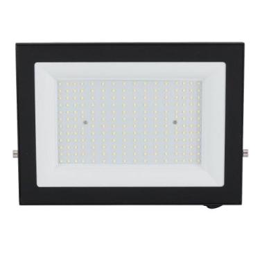 Imagem de Refletor Led Preto 200W 6000K 14000Lumens Ip66 Bivolt Gaya