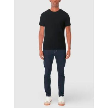 Imagem de Camiseta Manga Curta Malwee 1000121547 Masculina Premium Pima T. P/XGG