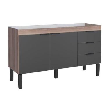 Imagem de Gabinete / Balcão FL de Cozinha em MDF / MDP pra Pia de 1.50m 2 Portas