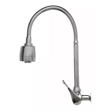 Imagem de Torneira Gourmet Pia Cozinha De Parede Alta Qualidade C75