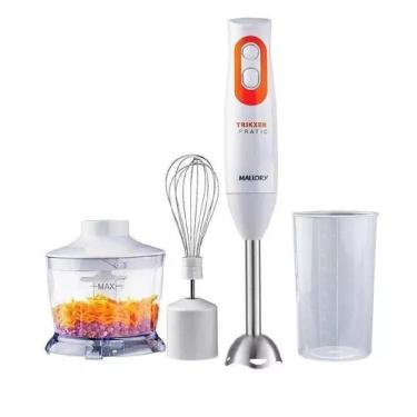 Imagem de Mixer Mallory Trikxer Pratic 3 Em 1 Mixer, Processador E Batedor 500w Branco - 127v
