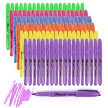 Imagem de Highlighters Buecs Bulk Pack, 180 unidades, cores variadas