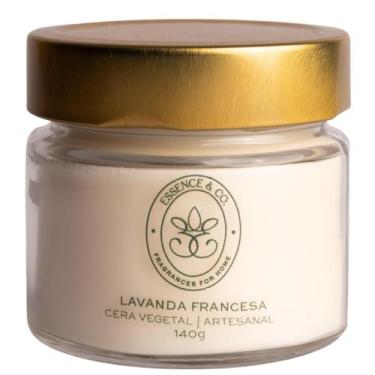 Imagem de Vela Aromática Perfumada Lavanda Francesa 140g Essence e Co. - Essence
