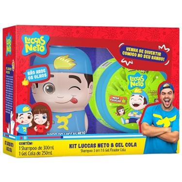 Imagem de Cia Da Natureza - Kit Luccas Neto 3D Shampoo 300Ml + Gel Cola 250Ml