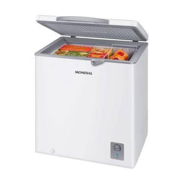 Imagem de Freezer Horizontal Mondial 1 Porta 150L com Função 2 em 1 Branco 127V - FHZ-01-W150