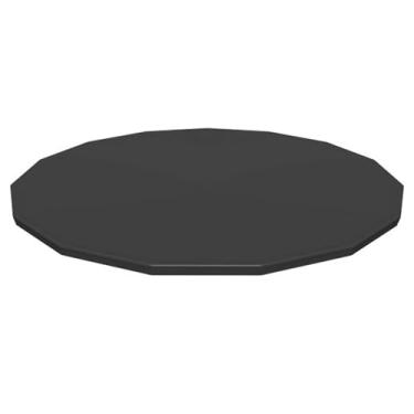 Imagem de Bestway Acessório de cobertura de piscina redonda para piscinas emolduradas acima do solo e piscinas redondas infláveis, preto (apenas capa)