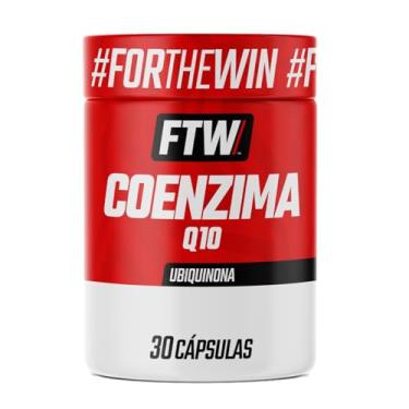 Imagem de FTW Coenzima Q10 com 30 Cápsulas 100mg, Suplemento Antioxidante para Energia e Saúde Celular, Vegano, Não Contém Glúten