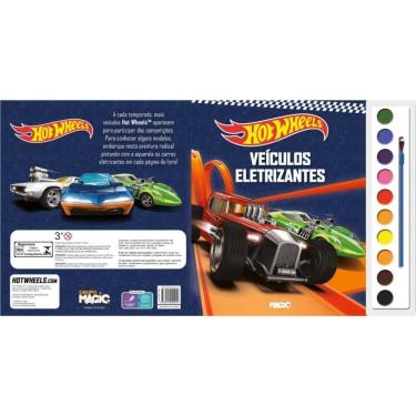 Imagem de Livro Infantil Colorir Hot Wheels Aquarela  9786555004922 