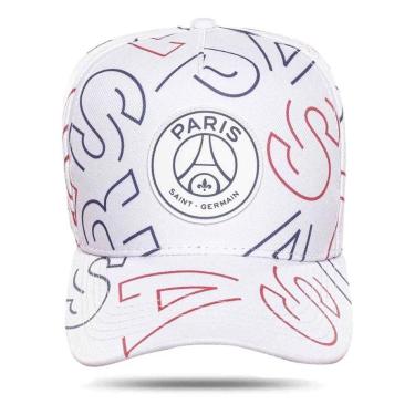 Imagem de Boné Blck Bouclier Bleu Blanc Masculino - Branco-Masculino