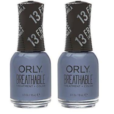 Imagem de Esmalte de unhas Orly Breathable De-Stressed Denim 18 mL (pacote com 2