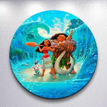 Imagem de Capas p/ Painel Sem Estrutura Redondo Baby Princesa Dos Mares Sublimad