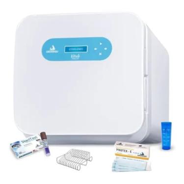 Imagem de Autoclave Vitale Class CD 12 Litros Aço Inox Cristófoli com Suporte, 100 Envelopes, 10 Teste Biológico