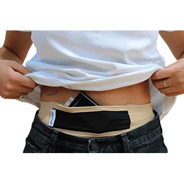 Imagem de Cinta de cintura com bomba de insulina de glucologia | Pochete para corrida ou viagem – Bolsa de suprimentos para diabéticos e acessórios para homens e mulheres – (grande, G – 86 a 119 cm)