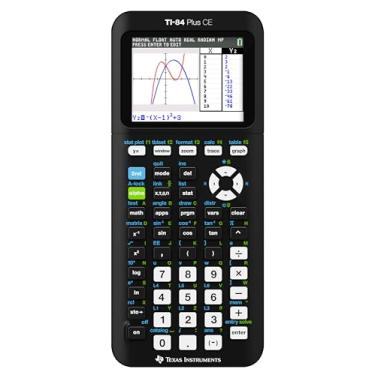 Imagem de Texas Instruments Calculadora gráfica colorida TI-84 Plus CE, preta