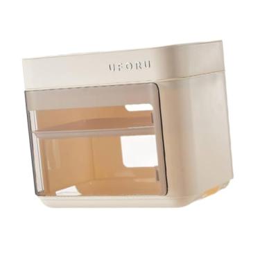 Imagem de Bothyi Estojo organizador de cabos, caixa para esconder cabos, régua de energia, à prova de poeira, roteador, organizador de cabos de mesa para teatro, sala