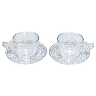 Imagem de Conjunto De Xicaras Abelha 200Ml 4 Peças Haskraft