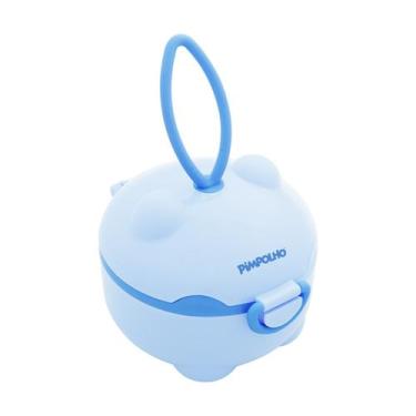 Imagem de Dosador de Leite em Po Ludico com Colher Dosadora Pimpolho, Azul