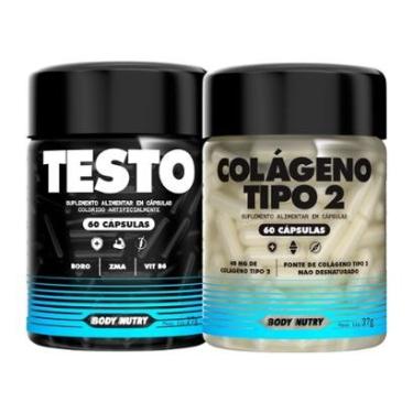 Imagem de Kit Dilated ZMA Colágeno Tipo 2 Body Nutry 60 Cápsulas Cada – Suplemento Alimentar-Unissex