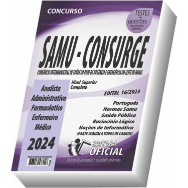 Imagem de Apostila Samu - Consurge - Mg - Nível Superior - Parte Comum - Curso o